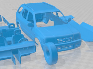 Opel Frontera B 1998 Printable Car 3D 프린트 모델