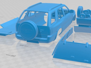 Opel Frontera B 1998 Printable Car 3D 프린트 모델