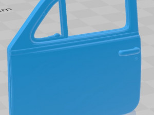 Volvo PV 444 Printable Car Modello di stampa 3D