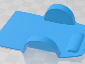 Volvo PV 444 Printable Car Modello di stampa 3D