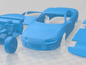 Chevrolet Camaro Coupe 2000 Printable Car 3Dプリントモデル