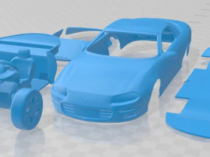 Chevrolet Camaro Coupe 2000 Printable Car 3D Print Model