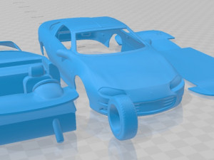 Chevrolet Camaro Coupe 2000 Printable Car 3D प्रिंट मॉडल