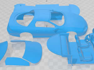 Chevrolet Camaro Coupe 2000 Printable Car 3D प्रिंट मॉडल