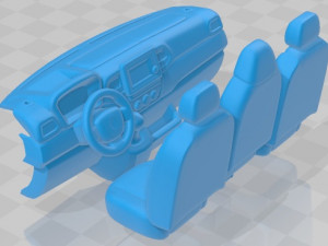 Renault Master Van L2H2 2020 Printable 3Dプリントモデル