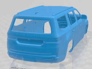 Jeep Grand Wagoneer 2022 Printable Body Car 3D Принт Модель