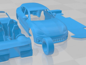 Porsche Panamera T S ST 2021 Printable Car 3D Принт Модель
