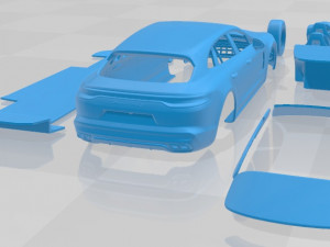 Porsche Panamera T S ST 2021 Printable Car 3D Принт Модель