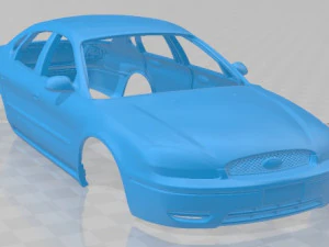 Taurus 2000 Printable Body Car 3D Print Model