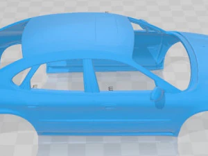 Taurus 2000 Printable Body Car 3D Print Model