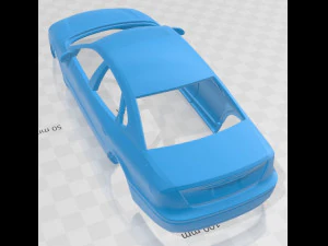Taurus 2000 Printable Body Car 3D Print Model