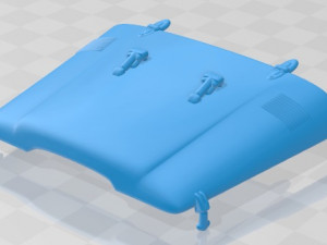 Toyota Land Cruiser Pickup 1979 Printable Car 3D-printmodel
