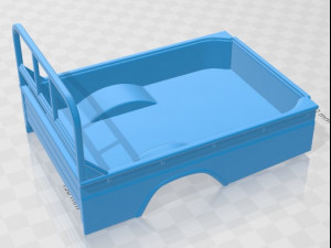 Toyota Land Cruiser Pickup 1979 Printable Car 3D-printmodel