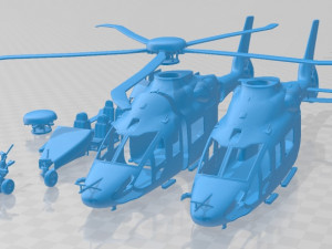Airbus Helicopter H160 Printable 3D Print Model