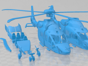 Airbus Helicopter H160 Printable 3D Print Model