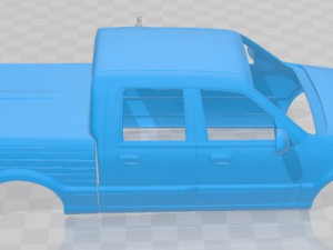 Lincoln Blackwood 2001 Printable Body Car 3D 打印模型