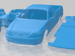 Falcon UTE XLS 2000 Printable Car 3D Print Model