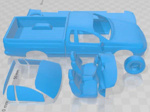 Falcon UTE XLS 2000 Printable Car 3D Print Model