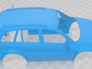 Toyota RAV4 5 Door 2001 Printable Body Car 3D 打印模型