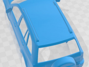 Toyota RAV4 5 Door 2001 Printable Body Car 3D 打印模型
