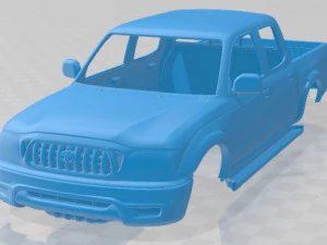 Toyota Tacoma Double Cab Limited 2001 Printable Body Car 3D Print Model