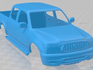 Toyota Tacoma Double Cab Limited 2001 Printable Body Car 3D प्रिंट मॉडल