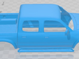 Toyota Tacoma Double Cab Limited 2001 Printable Body Car 3D प्रिंट मॉडल