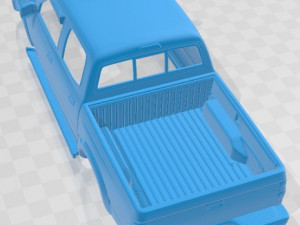 Toyota Tacoma Double Cab Limited 2001 Printable Body Car 3D प्रिंट मॉडल
