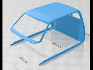Toyota Tacoma Double Cab Limited 2001 Printable Car Modelo de Impressão 3D