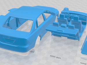 Toyota Avalon XL 2001 Printable Car 3D प्रिंट मॉडल