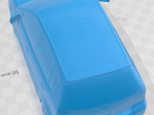 Volkswagen Polo 2001 Printable Car 3D-printmodel