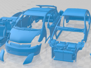 Toyota Prius 2003 Printable Car 3Dプリントモデル