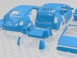 Toyota Prius 2003 Printable Car 3D Принт Модель