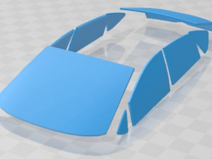 Toyota Prius 2003 Printable Car 3D Принт Модель