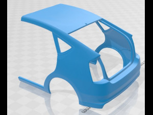 Toyota Prius 2003 Printable Car 3D Принт Модель