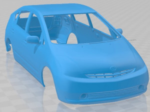 Toyota Prius 2003 Printable Body Car 3D Принт Модель