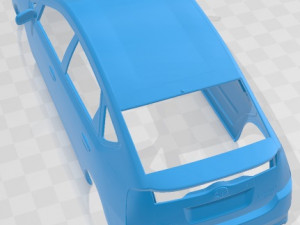 Toyota Prius 2003 Printable Body Car 3D Принт Модель