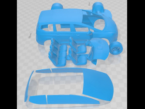 Peugeot 5008 2010 Printable Car 3D Принт Модель