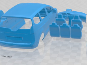 Peugeot 5008 2010 Printable Car 3D Принт Модель