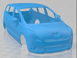 Peugeot 5008 2010 Printable Body Car 3D Принт Модель