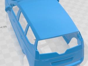 Peugeot 5008 2010 Printable Body Car 3D Принт Модель