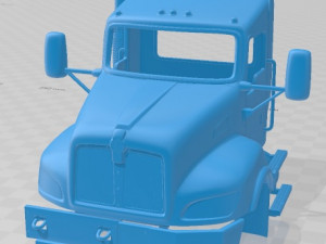 Kenworth T470 2009 Printable Cabin Truck 3D Print Model
