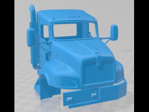 Kenworth T470 2009 Printable Cabin Truck 3D Принт Модель