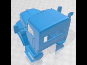 Kenworth T470 2009 Printable Cabin Truck 3D Принт Модель
