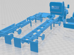 Kenworth T470 2009 Printable Truck 3D-printmodel