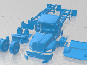 Kenworth T470 2009 Printable Truck 3D Print Model