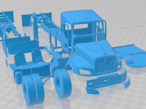 Kenworth T470 2009 Printable Truck Model Cetak 3D