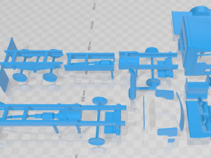 Kenworth T470 2009 Printable Truck Model Cetak 3D