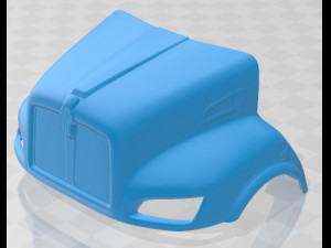 Kenworth T470 2009 Printable Truck Model Cetak 3D