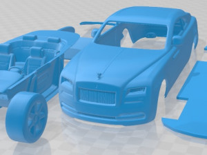 Wraith 2014 Printable Car 3D Print Model